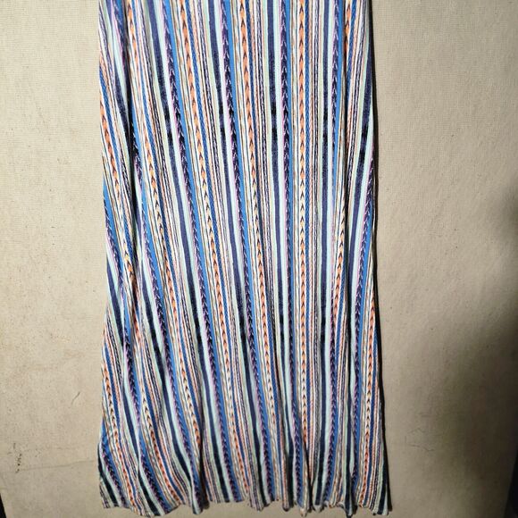 Ella Moss Bondi Maxi Dress Versatile Casual Chic Goddess Vibes Slimming Stripes - Picture 4 of 15